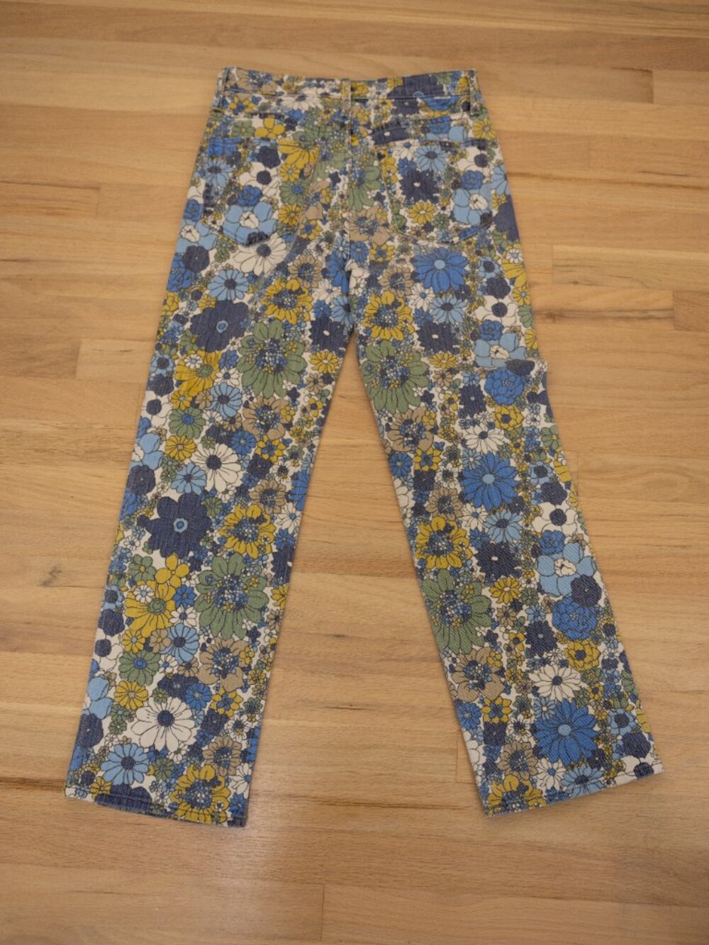 MOTHER SUPERIOR The Rambler Zip Ankle in Dirtbike Flowers Size 28 (fits like 27) - Picture 3 of 10